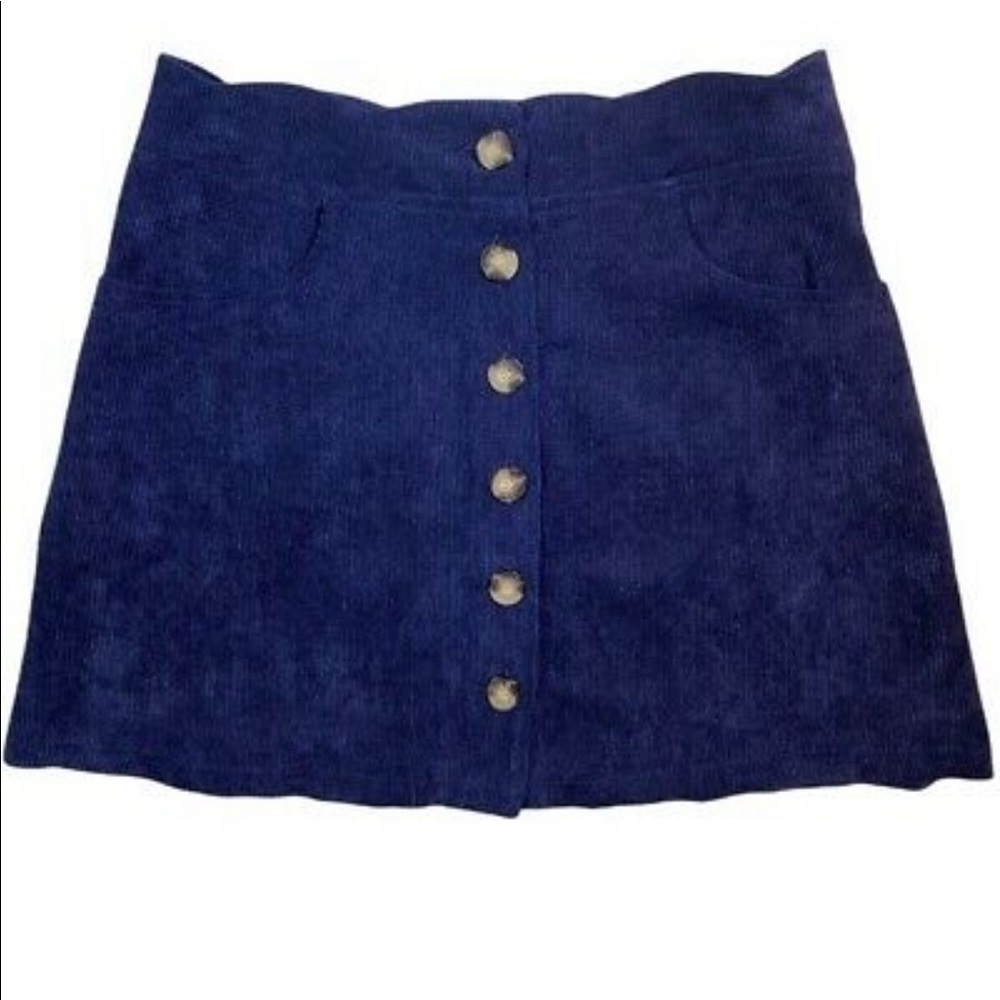 Blue girls skirt
